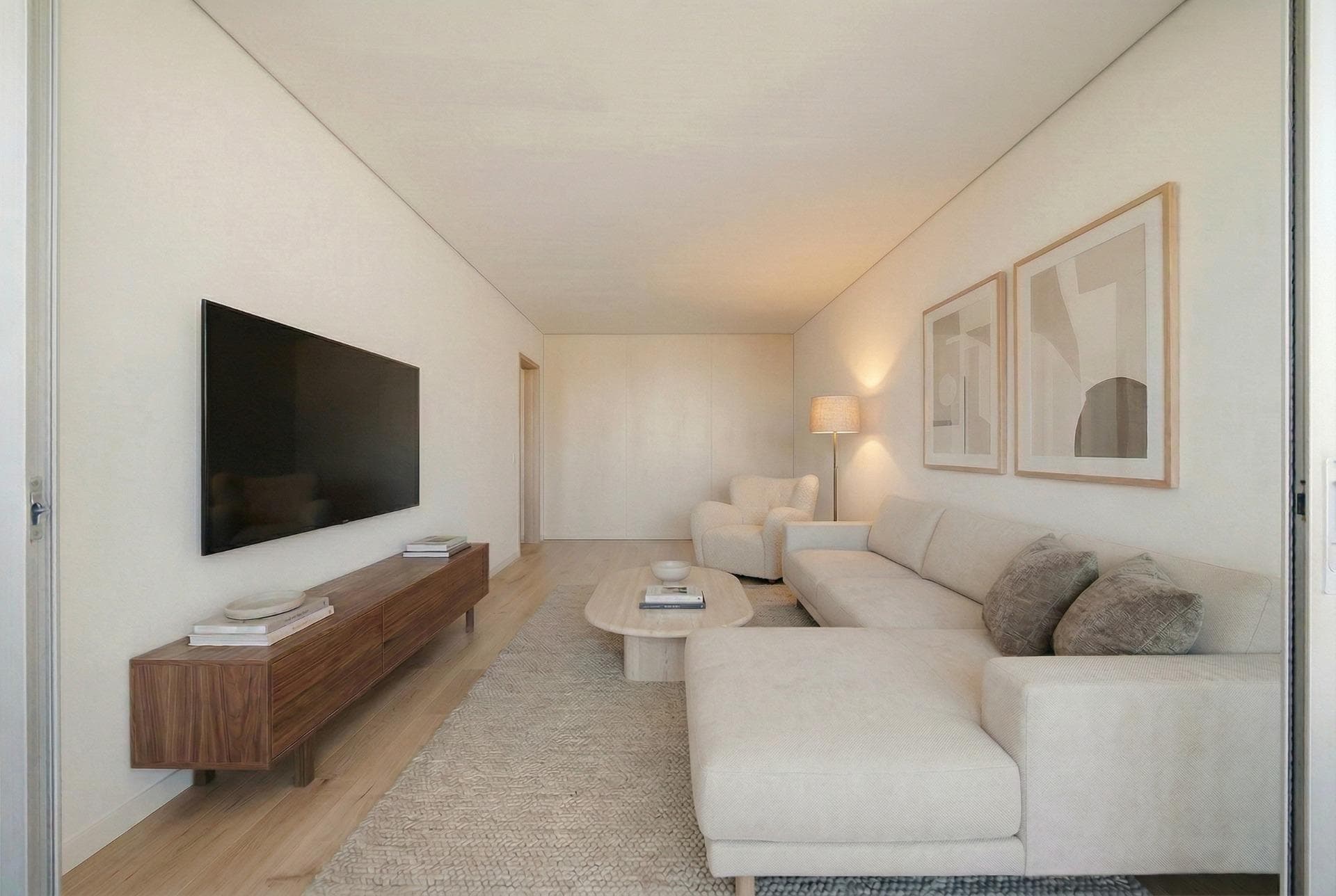 Apartamento T2 Completamente Remodelado | Baixa da Banheira, Moita | Vista Rio