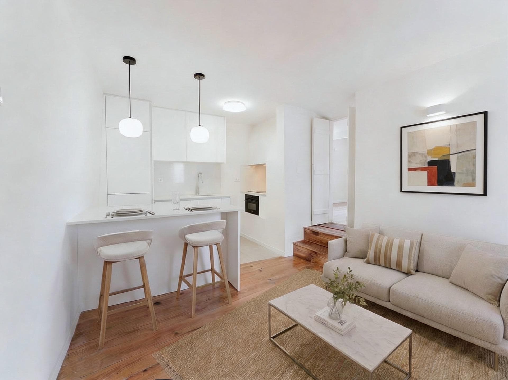 Apartamento T1 | Santa Maria Maior com Vista para o Rio Tejo