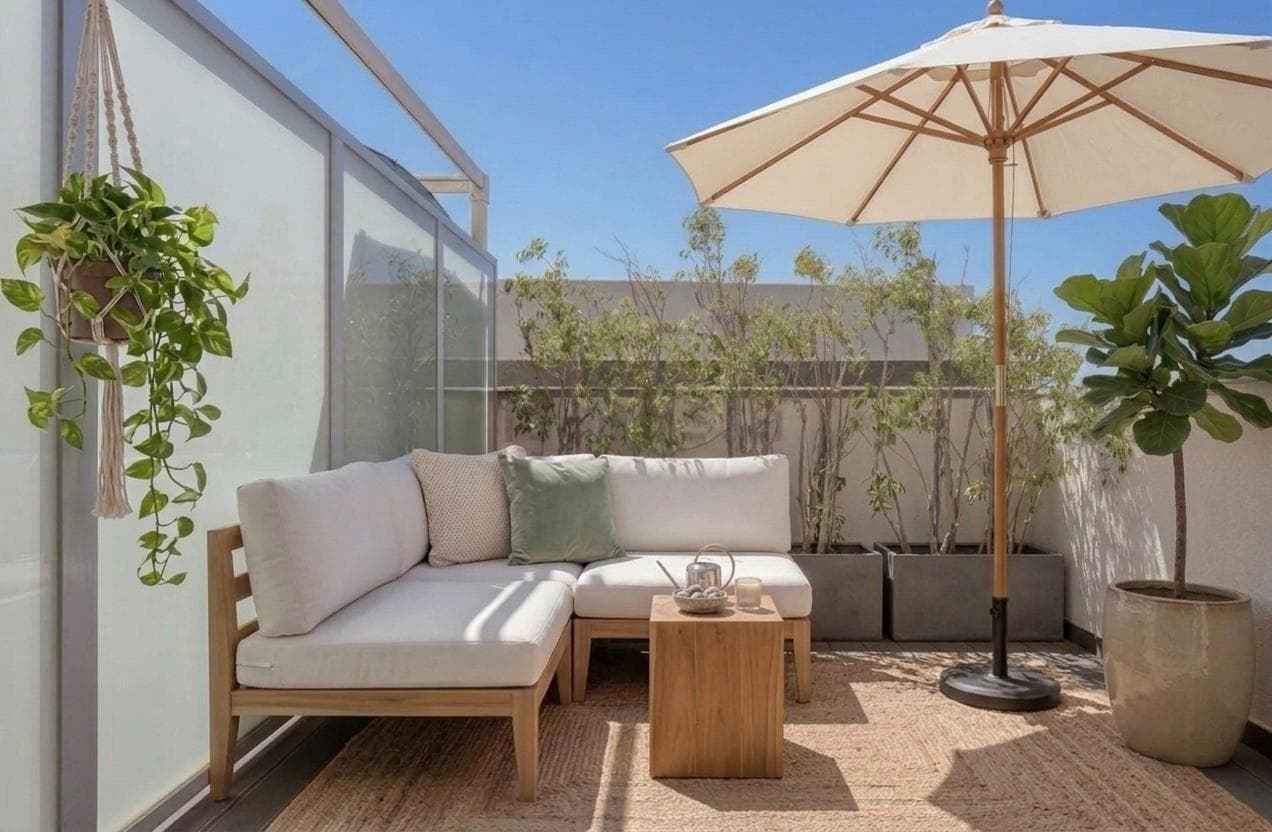 Renovated two bedroom with private terrace by Braço de Prata station